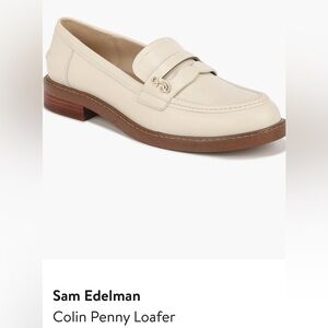 SAM EDELMAN Colin Loafer in Modern Ivory Size 7.5